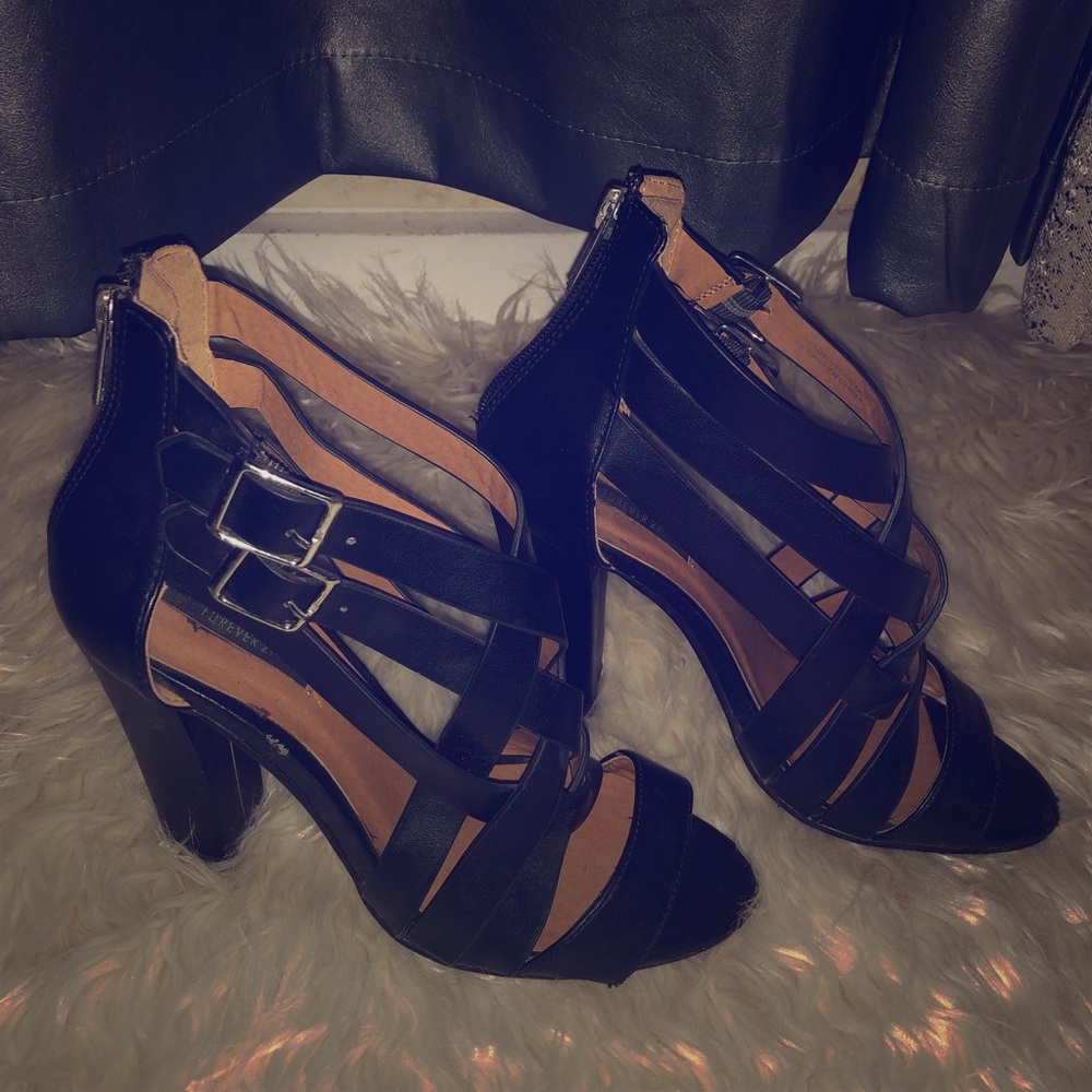 Thick heel